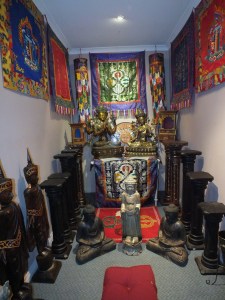Meditation room at Buddha Shop Albury